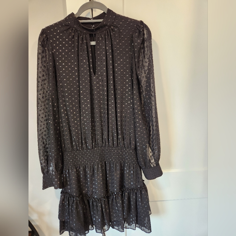 Ramy Brook black mini dress size L